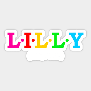 Lilly - Lily, Pure. Sticker